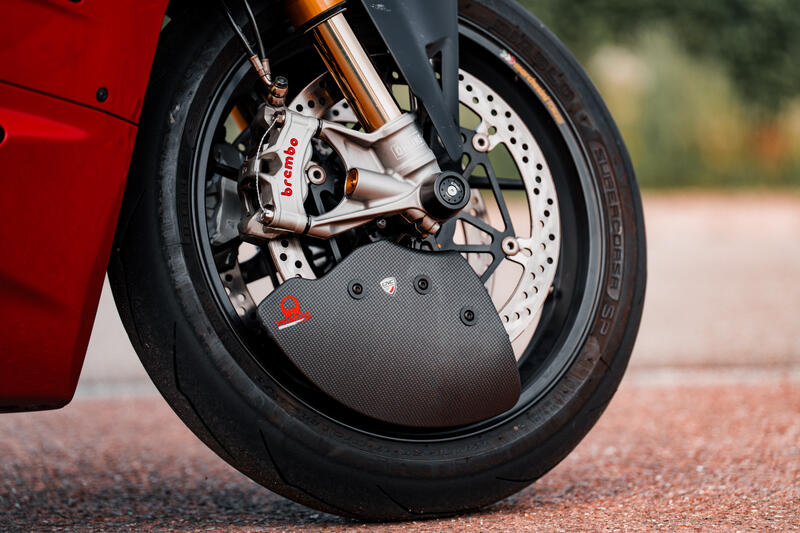 GP DUCTS EVO - Front brake cooling system - Carbon Matt - Pramac Racing