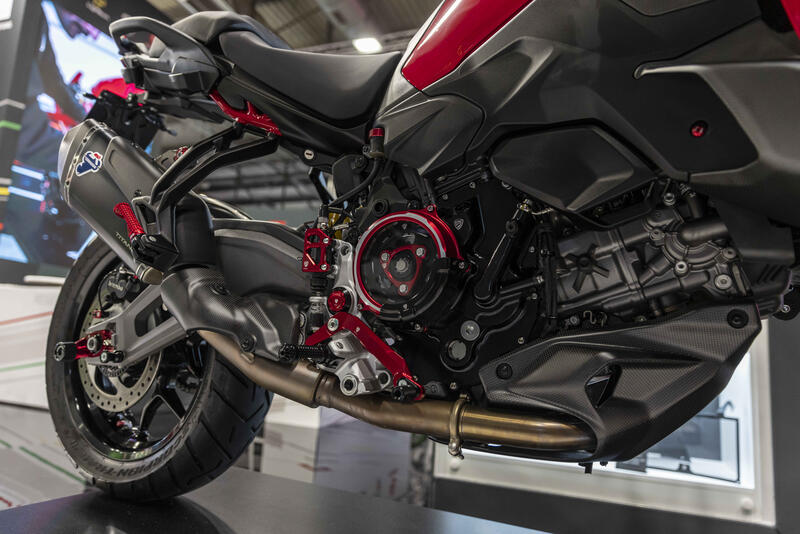 Leva freno posteriore regolabile per Ducati Multistrada V2 MY2025 - Slide Edition