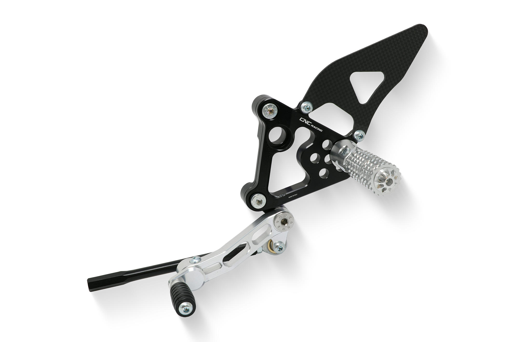 Adjustable rear sets Ducati 848 1098 1198 | Cnc Racing