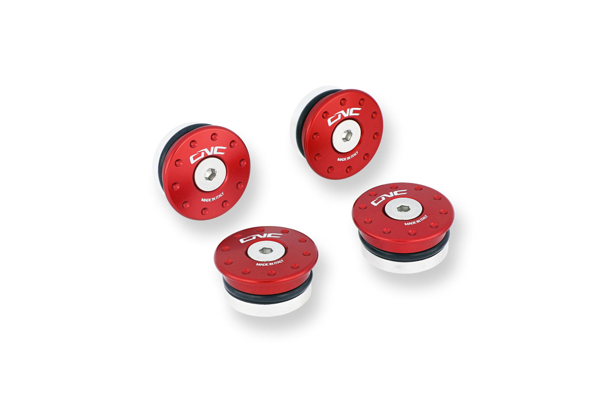 FRAME CAPS KIT DUCATI MULTISTRADA 1260 - smaller holes | Cnc Racing