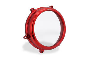 Clear oil bath clutch cover Ducati Panigale <p>Rosso</p>