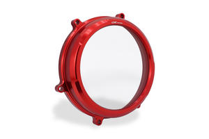 Clear oil bath clutch cover Ducati Panigale 959, 1199 and 1299 <p>Rosso</p>