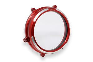 Clear oil bath clutch cover Ducati Panigale 959, 1199 and 1299 - Bicolore Edition <p>Rosso</p>