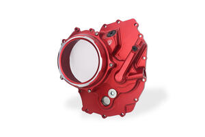 Clear clutch cover Ducati Multistrada V2 - Panigale V2 - Streetfighter V2  MY2025 <p>Rosso</p>