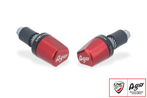 Handlebar ends LOOK - Giacomo Agostini Limited Edition <p>Rosso</p>