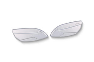 Mirror blank covers Aprilia RSV4 Silver
