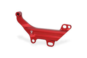 Brake lines cover with fluid tank bracket Ducati <p>Rosso</p>