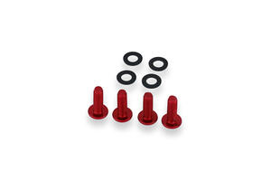 Screen bolt kit - Ducati <p>Rosso</p>