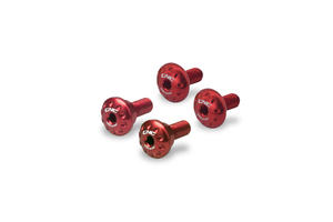 Screw kit radiator side panels Ducati <p>Rosso</p>