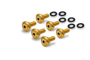 Screws kit Front Mudguard Ducati Multistrada V4 - Multistrada V2 MY2025 Gold