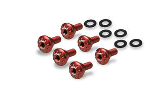 Screws kit Front Mudguard Ducati DesertX <p>Rosso</p>