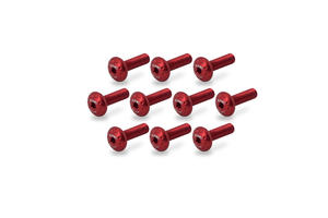 Screw kit side fairing Ducati Streetfighter V2 <p>Rosso</p>