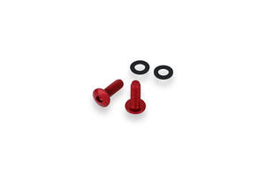 Screen bolt kit - Ducati - 2 pcs <p>Rosso</p>