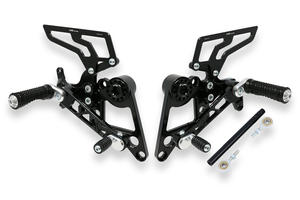 Adjustable rear sets Ducati Monster 696 796 1100 <p>Nero</p>