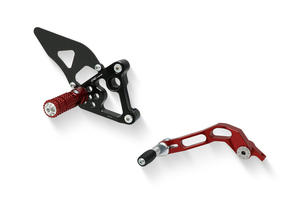 Adjustable rear sets Ducati 848 1098 1198 <p>Rosso</p>