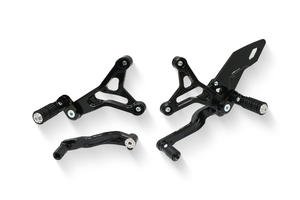 Adjustable rear sets MV Agusta <p>Nero</p>