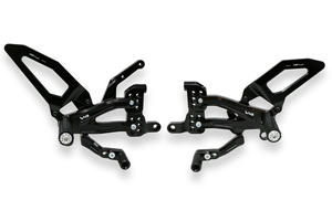 Adjustable rear sets RPS Ducati Panigale V4 - EASY <p>Nero</p>