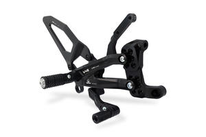 Adjustable rearsets Ducati Streetfighter V4 <p>Nero</p>