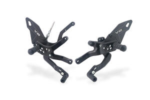Adjustable Rearsets Ducati Panigale V2 MY2025 <p>Nero</p>