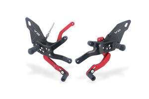 Adjustable Rearsets Ducati Panigale V2 MY2025 <p>Nero</p>