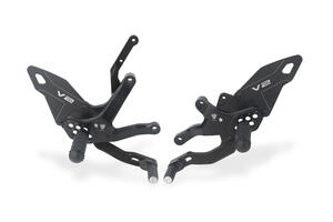 Adjustable Rearsets Ducati Streetfighter V2 MY2025 <p>Nero</p>