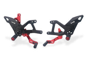 Adjustable rearsets Ducati Streetfighter V4 MY2025 <p>Nero</p>