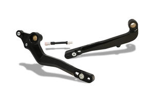 Gear/Rear brake levers kit Ducati Hypermotard 950 - SLIDE <p>Nero</p>