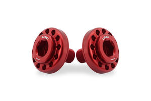 Central bolt kit for OEM rearsets Ducati <p>Rosso</p>