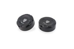 Central bolt caps kit for OEM rearsets Ducati <p>Nero</p>