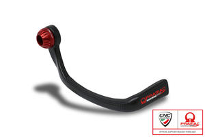 Brake-Guard Carbon Race - Protezione leva freno anteriore carbonio lucido - Pramac Racing Limited Edition <p>Rosso</p>