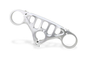 Triple clamps Ducati Panigale V4 - Top yoke Silver