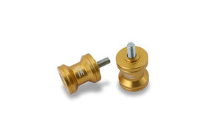 Swingarm spools M6 Gold
