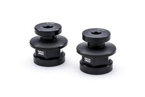 Rear wheel nuts Ducati - with rear stand support <p>Nero</p>