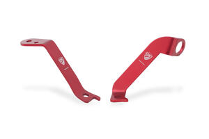 Bracket kit for clutch and brake fluid tank Ducati Panigale V4 <p>Rosso</p>