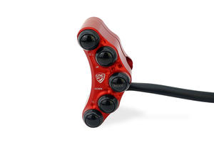 Left handlebar switch - Race use <p>Rosso</p>