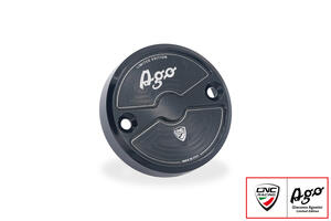 Front brake fluid reservoir cap &Oslash;56 - Giacomo Agostini Limited Edition <p>Nero</p>