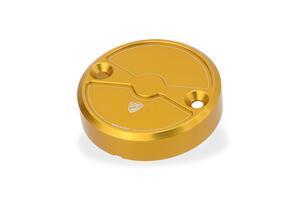 Front brake fluid reservoir cap &Oslash;56 Gold