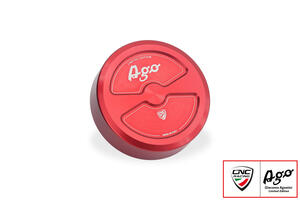 Brake or clutch fluid reservoir cap M52x4 - Giacomo Agostini Limited Edition <p>Rosso</p>
