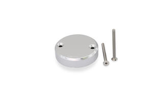 Rear brake fluid reservoir cap &Oslash;56 - Streaks Silver