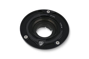 Fuel tank cap - flange Carbon <p>Nero</p>