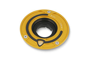 Fuel tank cap - flange Carbon Gold