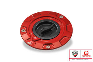 Fuel tank cap - Pramac Racing Limited Edition <p>Rosso</p>
