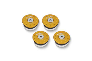 Frame cap sets Ducati Gold