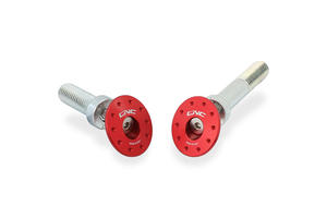 Frame caps kit Ducati Multistrada V4 - sloping holes <p>Rosso</p>