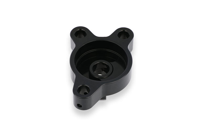 Clutch slave cylinder mounting plate Ducati Black