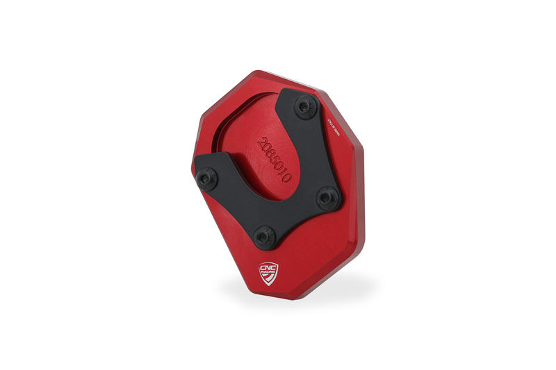 Side stand extension Moto Guzzi Red