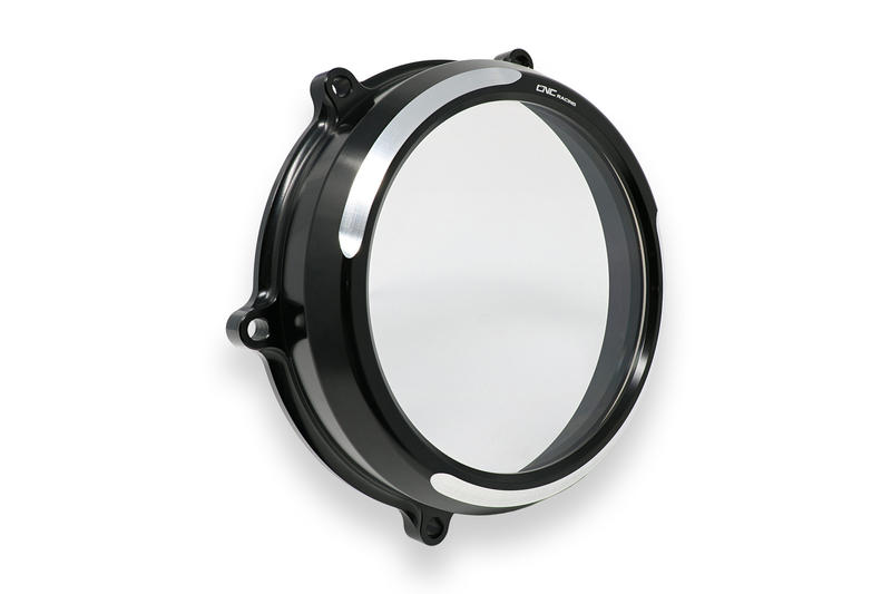 Carter trasparente per frizioni ad olio Ducati Panigale V4 BICOLOR Black