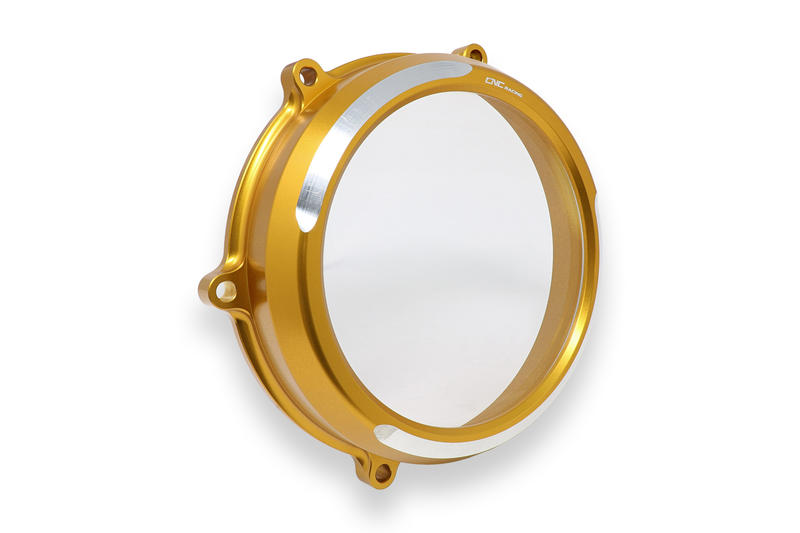 Carter trasparente per frizioni ad olio Ducati Panigale V4 BICOLOR Gold