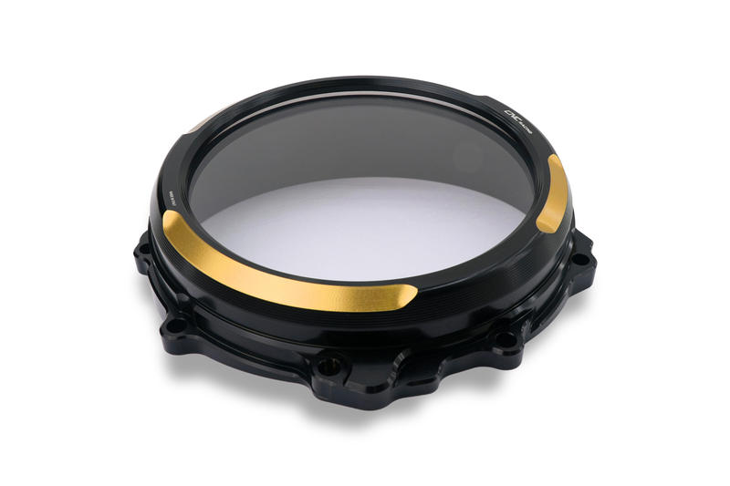 Carter frizione trasparente MV Agusta a comando idraulico - Edizione Bicolore Black/Gold