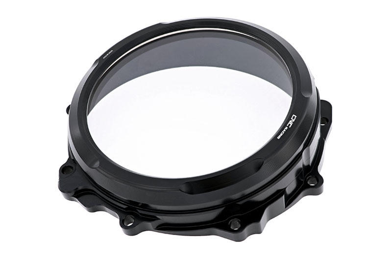 Clear clutch cover MV Agusta- hydraulic control Black